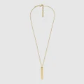 Fossil - Harlow Gold Tone Necklace - Jewellery (Gold) Harlow Gold Tone Necklace