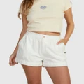 Roxy - Womens Costa Del Sud Elasticated Waist Shorts - Shorts (EGRET) Womens Costa Del Sud Elasticated Waist Shorts