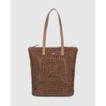 Roxy - Womens Coco Cool Tote Bag - Bags (ROOT BEER) Womens Coco Cool Tote Bag