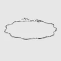 Skagen - Essential Waves Silver Tone Bracelet - Jewellery (Silver) Essential Waves Silver Tone Bracelet