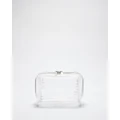 CEE CLEAR - Clear Small Cosmetic Case - Bags & Tools (Clear) Clear Small Cosmetic Case