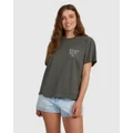 Roxy - Mazzy Tank For Women - T-Shirts & Singlets (ANTHRACITE) Mazzy Tank For Women