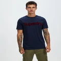 Superdry - Core Logo Classic T Shirt - Short Sleeve T-Shirts (Eclipse Navy) Core Logo Classic T-Shirt