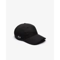 Lacoste - SPORT Lightweight Cap - Headwear (BLACK) SPORT Lightweight Cap