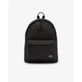 Lacoste - Unisex Computer Compartment Backpack - Backpacks (BLACK) Unisex Computer Compartment Backpack