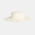 Seafolly - Ahoy Bucket Hat - Hats (Ecru) Ahoy Bucket Hat