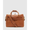 Oxford - Rainer Briefcase - Bags (Brown Medium) Rainer Briefcase