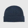 Oxford - Forester Knit Beanie - Headwear (Blue Dark) Forester Knit Beanie