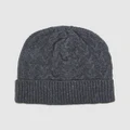 Oxford - Felix Knit Beanie - Headwear (Grey Dark) Felix Knit Beanie
