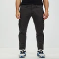 Superdry - Core Cargo Pants - Pants (Washed Black) Core Cargo Pants