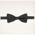 BROOKS BROTHERS - Butterfly Pre Tied Bow Tie - Ties (BLACK) Butterfly Pre-Tied Bow Tie