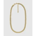 Fossil - Jewelry Gold Tone Necklace - Jewellery (Gold) Jewelry Gold Tone Necklace