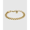 Fossil - Jewelry Gold Tone Bracelet - Jewellery (Gold) Jewelry Gold Tone Bracelet