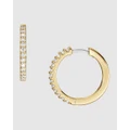 Fossil - Jewelry Gold Tone Earring - Jewellery (Gold) Jewelry Gold Tone Earring