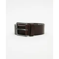 Calvin Klein - 35mm Essential Belt - Belts (Dark Brown) 35mm Essential Belt