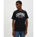 Converse - All Star Essentials Graphic Tee - T-Shirts & Singlets (Black) All Star Essentials Graphic Tee