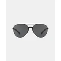Emporio Armani - Emporio Armani EA2059 - Sunglasses (Black & Grey) Emporio Armani EA2059