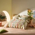 Linen House - Geena Quilt Cover Set - Home (Green Apple) Geena Quilt Cover Set