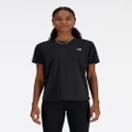 New Balance - Athletics T Shirt - T-Shirts & Singlets (Black Heather) Athletics T-Shirt