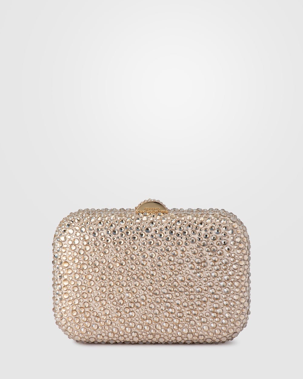 Olga Berg - Casey Hot Fix Clutch - Clutches (Gold) Casey Hot Fix Clutch