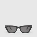 UNISON - St Tropez Cat Eye Sunglasses - Sunglasses (Black) St Tropez Cat Eye Sunglasses