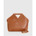 Belle & Bloom - Love Locked Handbag - Handbags (Camel) Love Locked Handbag