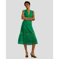 Cynthia Rowley - lace dress - Dresses (Green) lace dress