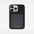 Maison De Sabre - The Card Phone Case (iPhone 15 Pro) - Tech Accessories (Black) The Card Phone Case (iPhone 15 Pro)