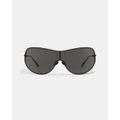 Quay Australia - Balance - Sunglasses (Matte Black & Smoke Lens) Balance