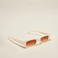Rubi - Blaire Sunglasses - Sunglasses (BEIGE) Blaire Sunglasses
