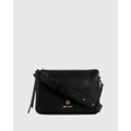 Nine West - Saoirse 3 Compartment Xbody - Bags (black) Saoirse 3 Compartment Xbody