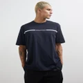 Armani Exchange - Logo T Shirt - T-Shirts & Singlets (Navy) Logo T-Shirt
