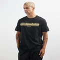 Armani Exchange - T Shirt - T-Shirts & Singlets (Black) T-Shirt