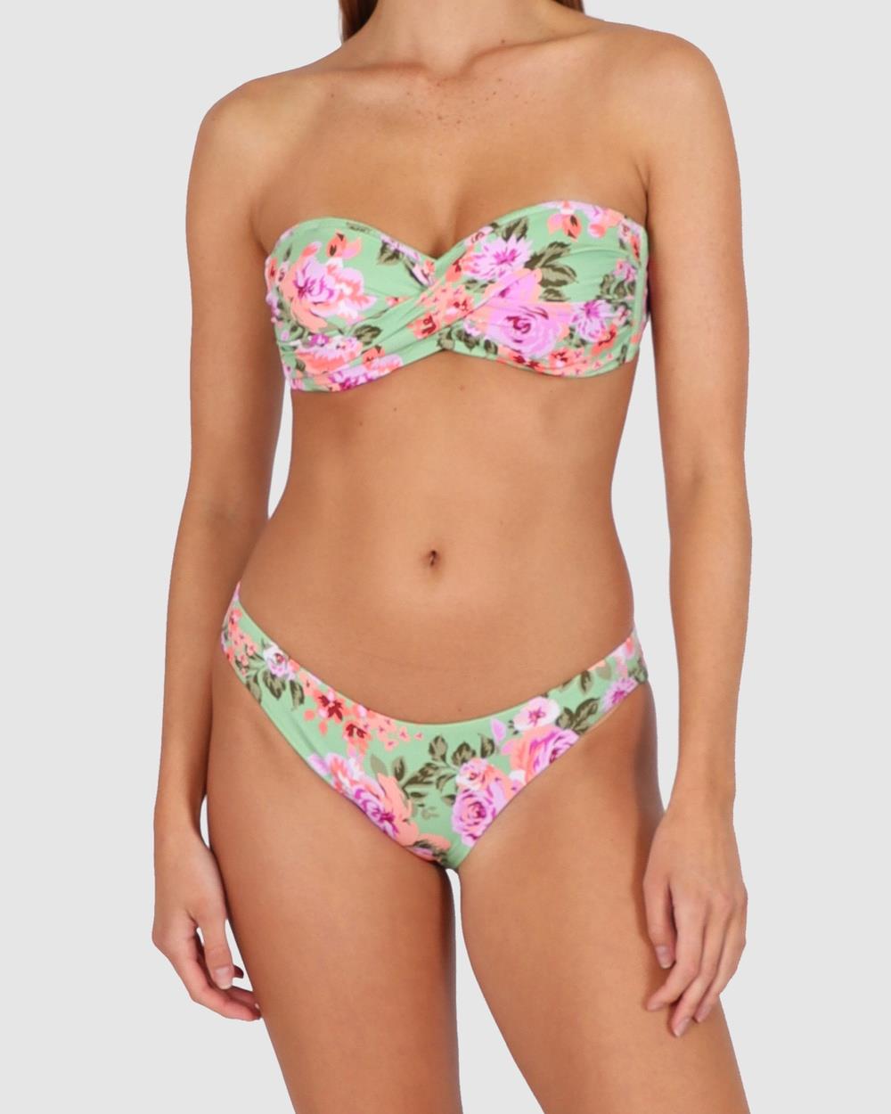 Baku Swimwear - St Lucia Regular Pant - Bikini Set (GREEN) St Lucia Regular Pant