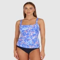 Baku Swimwear - Key West Multi Fit Singlet Top - Bikini Set (BLUE) Key West Multi Fit Singlet Top