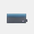 Ben Sherman - Card Case Wallet - Wallets (BLUE TONAL) Card Case Wallet