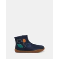 Camper - Twins Abstract Boot Youth - Boots (Dark Navy) Twins Abstract Boot Youth