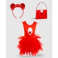 Claris The Chicest Mouse In Paris By Pink Poppy - Claris Holiday Heist Fashion Bundle - Dresses (Red) Claris Holiday Heist Fashion Bundle
