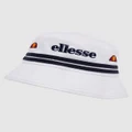 Ellesse - Lorenzo Bucket Hat - Visors (WHITE) Lorenzo Bucket Hat
