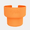 Frank Green - Car Cup Holder Neon Orange - Home (Neon Orange) Car Cup Holder Neon Orange