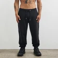 Gant - Regular Shield Sweatpants - Pants (Black) Regular Shield Sweatpants