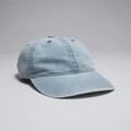 & Other Stories - Denim Baseball Cap - Headwear (Blue Dusty Light) Denim Baseball Cap