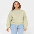 Rusty - Margot Relaxed Fit Crew - Jumpers & Cardigans (LIM) Margot Relaxed Fit Crew