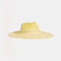 Seafolly - Colour Crush Wide Brim Hat - Hats (Citrus) Colour Crush Wide Brim Hat