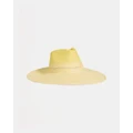 Seafolly - Colour Crush Wide Brim Hat - Hats (Citrus) Colour Crush Wide Brim Hat
