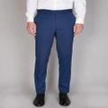 Simon Carter - Puppytooth Stretch Trouser - Pants (INDIGO) Puppytooth Stretch Trouser