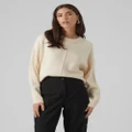 Vero Moda - Lucy Knit - Jumpers & Cardigans (Neutrals) Lucy Knit