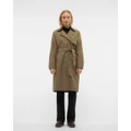 Vero Moda - Doreen Trenchcoat - Trench Coats (Brown) Doreen Trenchcoat