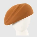 Max Alexander - Winter Rust Felt Designer Hat - Hats (Rust) Winter Rust Felt Designer Hat