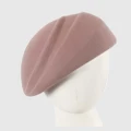 Max Alexander - Winter Dusty Pink Felt Designer Hat - Hats (Dusty Pink) Winter Dusty Pink Felt Designer Hat